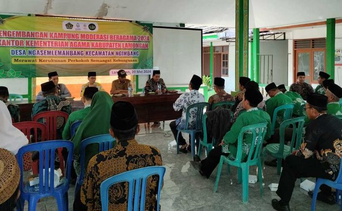 Kepala KUA dan Penyuluh Agama Islam Lamongan Ikuti Pembinaan Moderasi Beragama