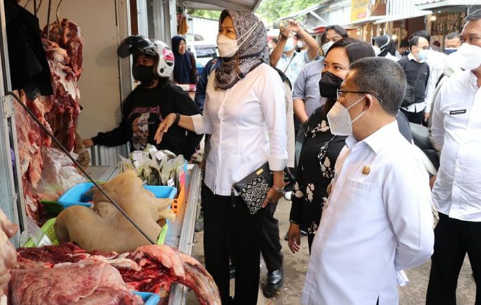 Jelang Ramadhan 1443 H, Pemkot Batu Gelar Sidak Pasar