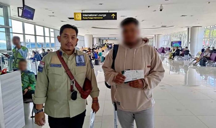 Overstay 4 Tahun, Kantor Imigrasi Kediri Deportasi Seorang WN Kepulauan Solomon