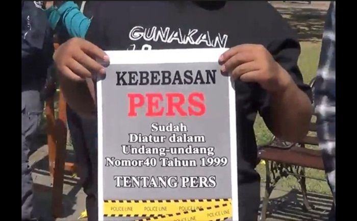 Peringati Hari Kebebasan Pers Dunia, Tiga Organisasi Pers Kota Malang Lakukan Ini