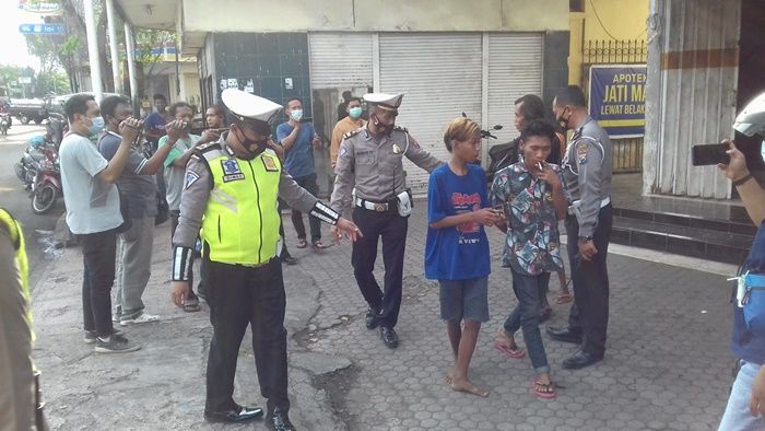 Berantas Premanisme, Belasan Anjal di Kota Probolinggo Dirazia