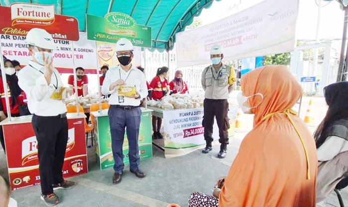 Wilmar Gelar Bazar Minyak Goreng Satu Harga, 1.000 Liter Ludes Kurang dari 2 Jam