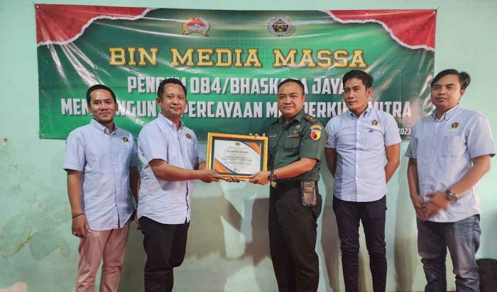 PWI Sidoarjo Apresiasi Kunjungan Korem 084/BJ