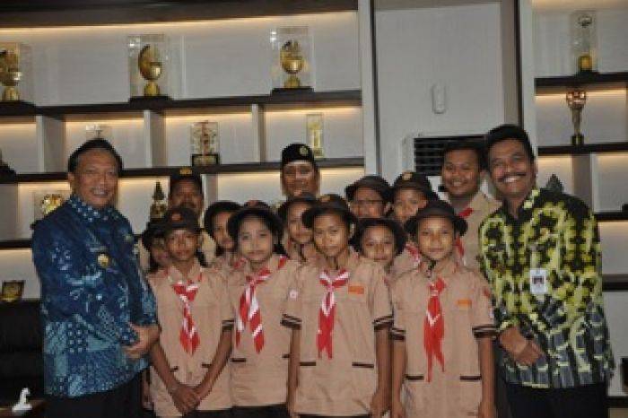 SDN 1 Pasinan Berlaga di Final Pramuka Tingkat Nasional