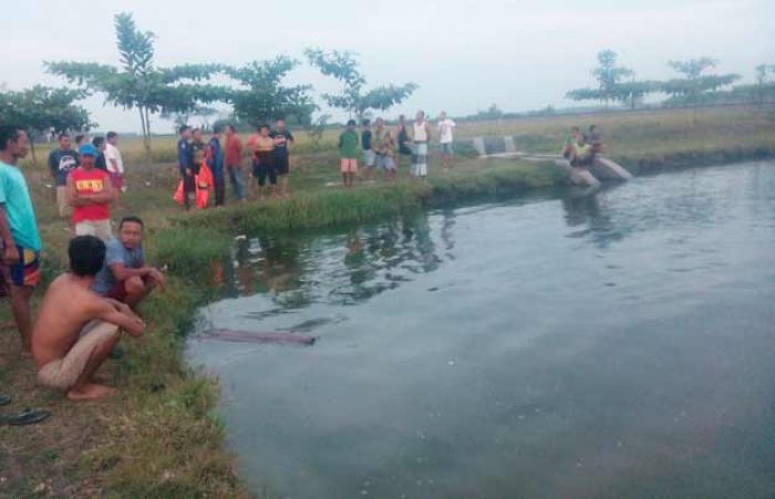 Mandi di Embung, Bocah di Sraturejo Bojonegoro Tewas Tenggelam, Jasad Belum Ditemukan