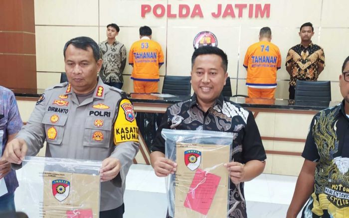 Polda Jatim Ungkap Kasus Penipuan Kontrak Fiktif Senilai Rp11 Miliar