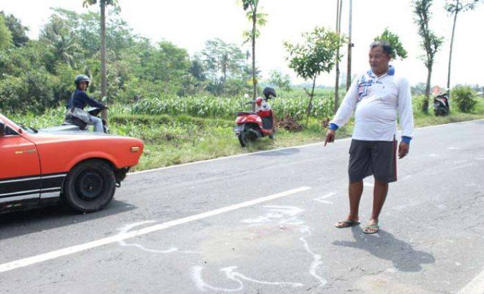 Kecelakaan Maut di Raya Desa Bajang Blitar: Tabrak Truk Tronton, Ibu dan Anak Tewas Seketika