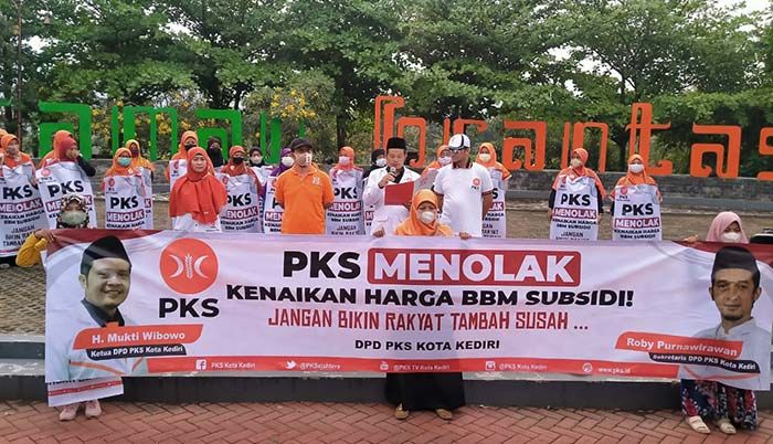 PKS Kota Kediri Tolak Kenaikan Harga BBM