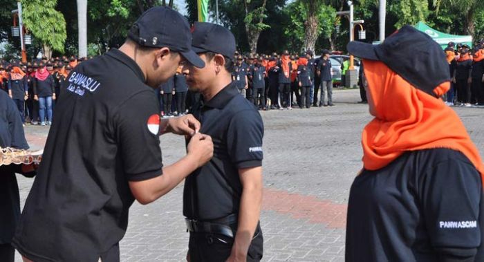 Bawaslu Gresik Gelar Apel Siaga Pengawas Pemilu 2019: Mari Bersama-sama Tolak Politik Uang