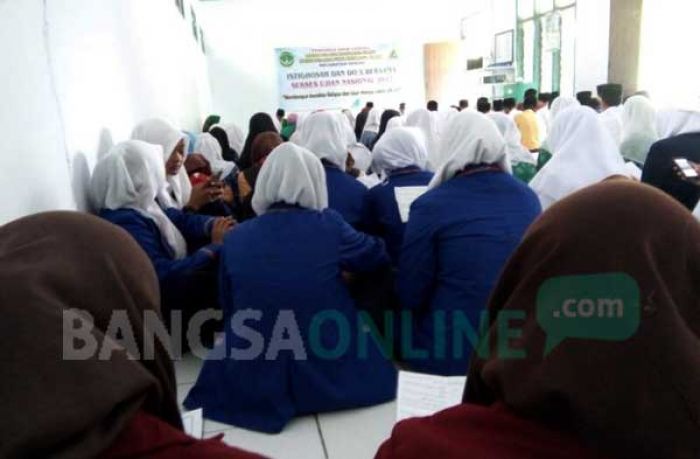 Jelang UN, 17 Lembaga Pendidikan di Senori Gelar Istighosah dan Doa Bersama 