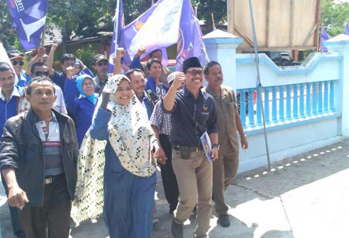 Ketua Nasdem Bojonegoro Deklarasi Nyalon Wabup di Pilkada 2018