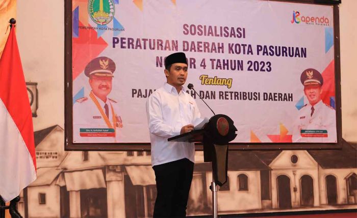 Ini Harapan Wakil Wali Kota Pasuruan saat Sosialisasi Perda Pajak dan Retribusi Daerah