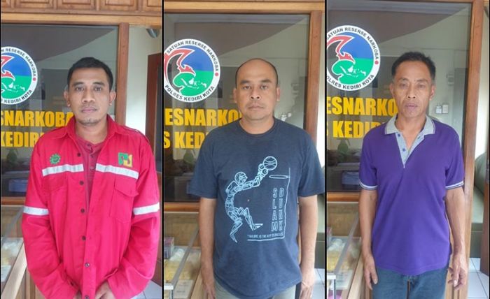 Edarkan Narkotika, Tiga Warga Kediri Ditangkap Polisi