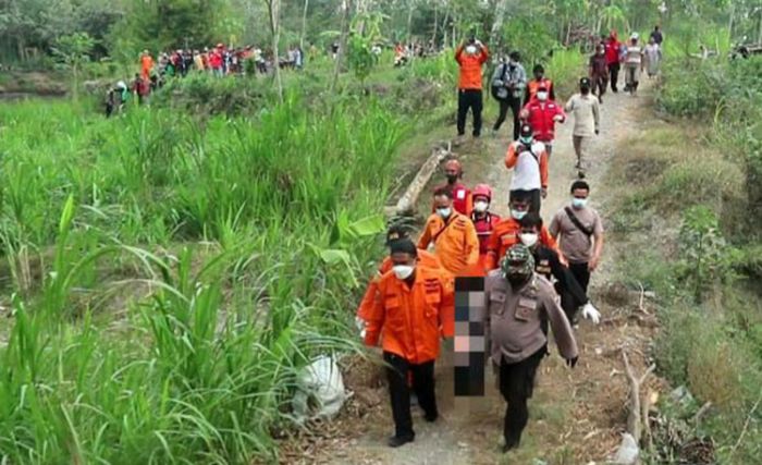 Sehari Pascadinyatakan Hilang, Korban Hanyut di Sungai Brantas Blitar Ditemukan Tak Bernyawa