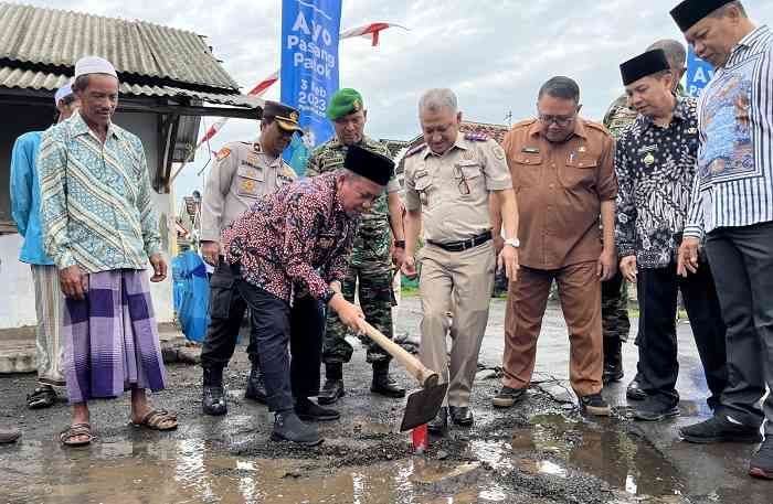 BPN Pasuruan Gelar Pemasangan Patok Batas Bidang Tanah Serempak se-Pasuruan