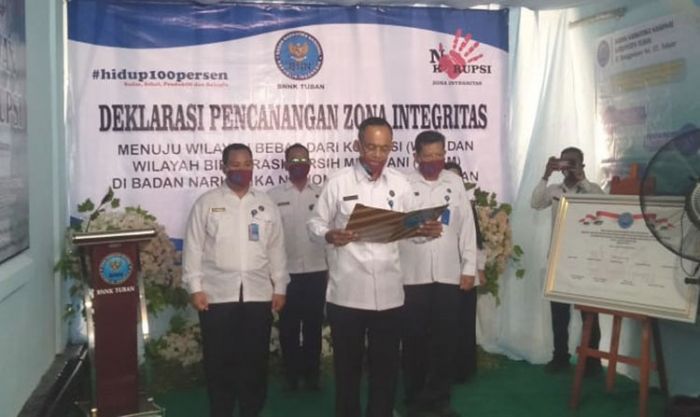 Canangkan Zona Integritas, Layanan Rehabilitasi Pecandu Narkoba di BNNK Tuban Gratis