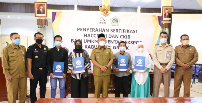 Empat UMKM di Gresik Terima Sertifikat dari KKP