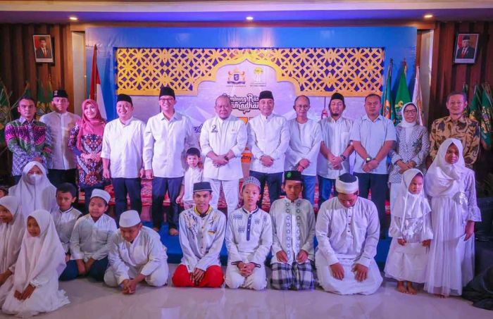 Eri Cahyadi Ajak Anak Yatim Doakan Ning Lia Jadi Senator