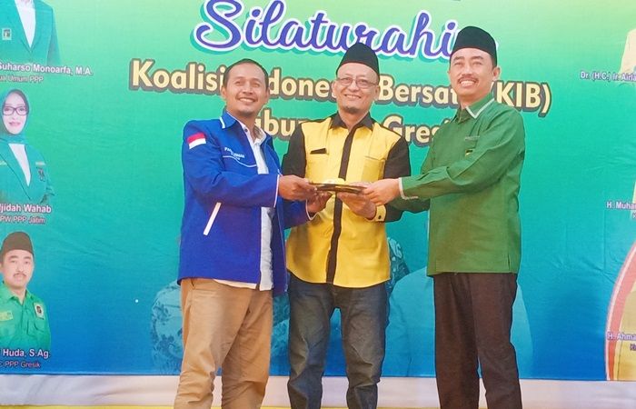 Siap Menangkan Capres dan Cawapres yang Diusung KIB, Tiga Ketua Partai di Gresik Gelar Pertemuan