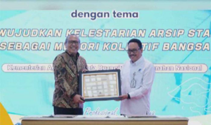 Kementerian ATR/BPN Raih Penghargaan dari ANRI