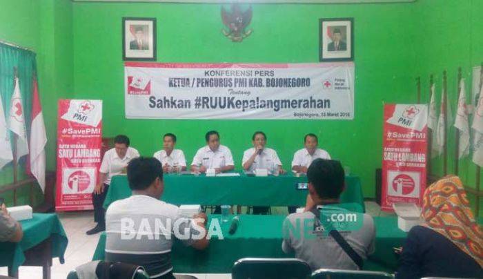 PMI Bojonegoro Berharap DPR segera Sahkan RUU Kepalangmerahan