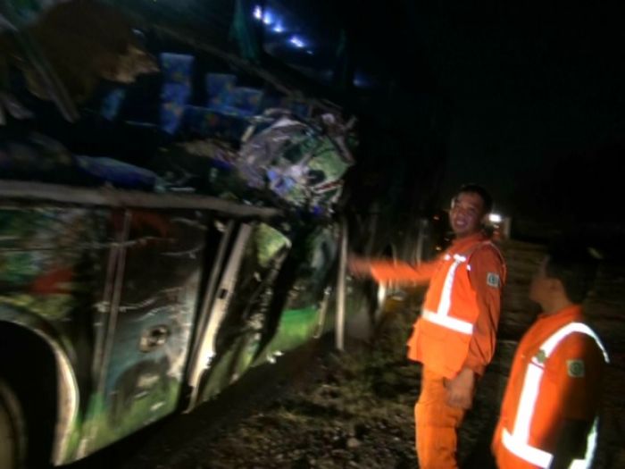 Laka Beruntun di Tol Surabaya Malang, Satu Meninggal