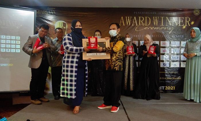 Awal 2021, Perumdam Tirta Pendalungan Jember Terima Award Winner