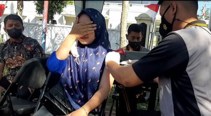 Polres Batu Kembali Gelar Vaksinasi Massal untuk Semua Kalangan