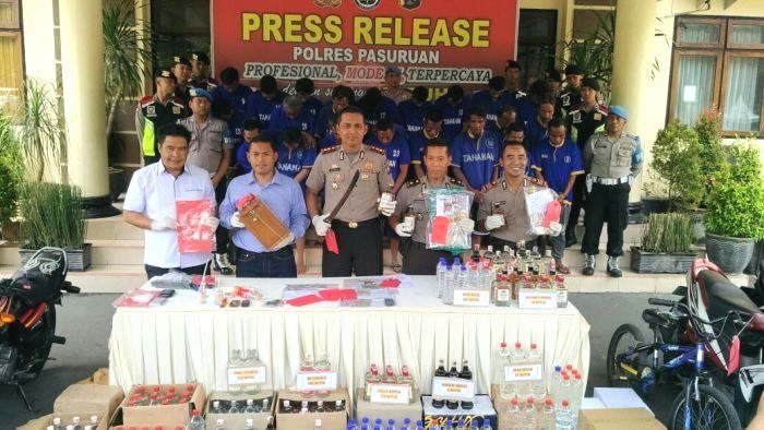 20 Hari Ops Bina Kusuma II Polres Pasuruan, Paling Banyak Narkoba dan Judi