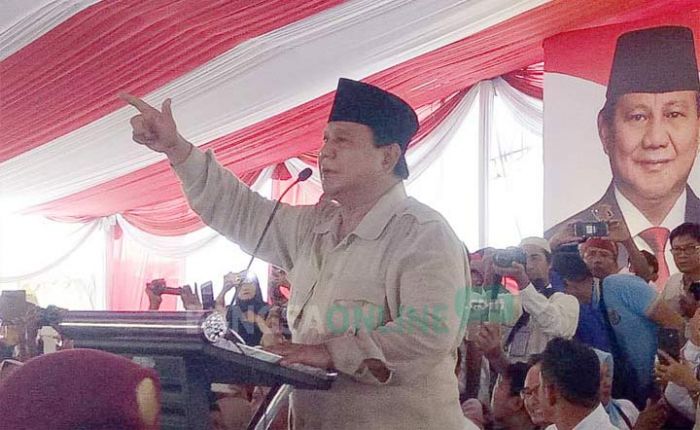 Sambut Kedatangan Prabowo ke Gresik, Tim Pemenangan Optimis Unggul 60 Persen