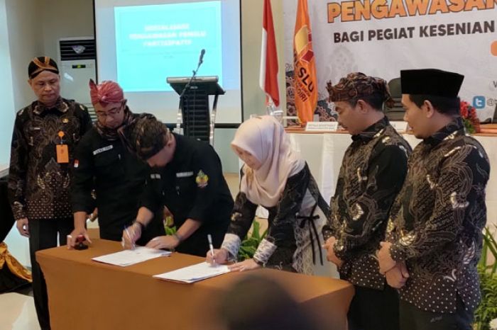 Bawaslu Kabupaten Kediri Gelar Sosialisasi Pengawasan Pemilu Partisipatif 