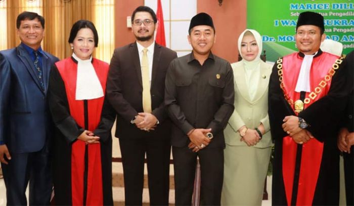 Wakil Wali Kota Pasuruan Hadiri Pelantikan Ketua PN