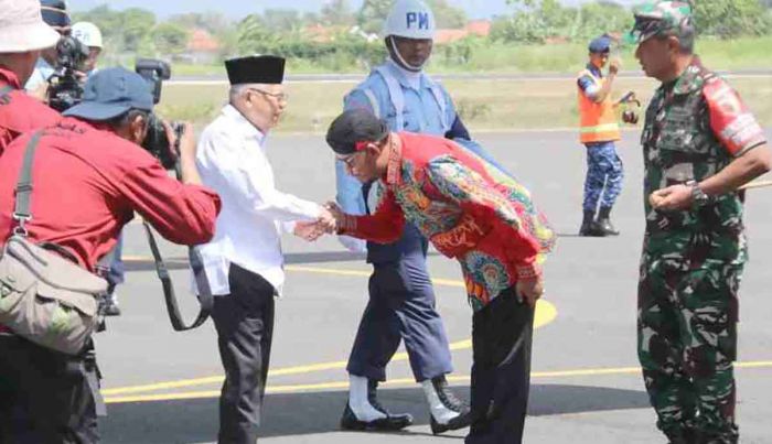 Bupati Sumenep Sambut Kedatangan Wapres