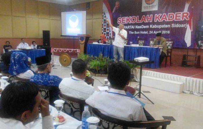 Agar Militan, Kader NasDem Sidoarjo Jalani Sekolah Kader