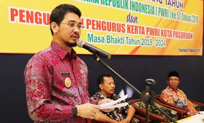 Wawali Pasuruan Hadiri HUT dan Pengukuhan Pengurus PWRI 2019-2024 