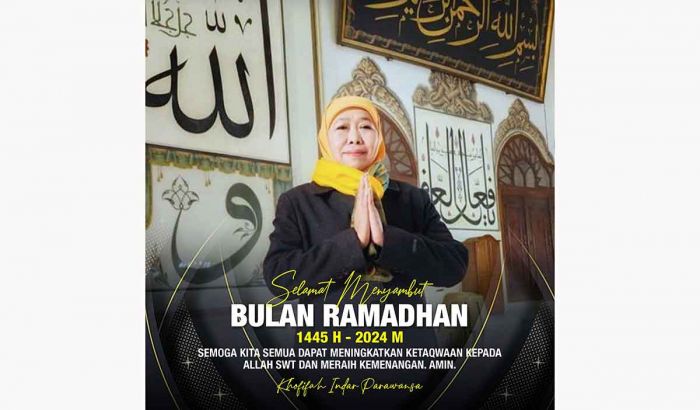 Suka Cita Sambut Ramadan, Khofifah: Momentum Tingkatkan Kualitas Ibadah dan Kesalehan Sosial