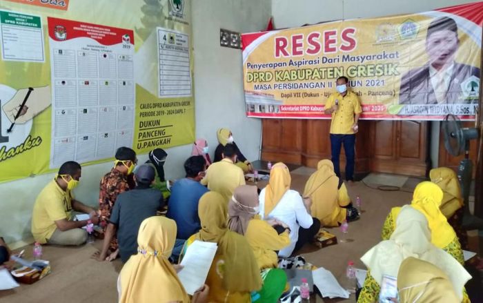 Reses Persidangan II, Asroin Disambati Infrastruktur Jalan Rusak, Irigasi, dan Rumah Tak Layak Huni