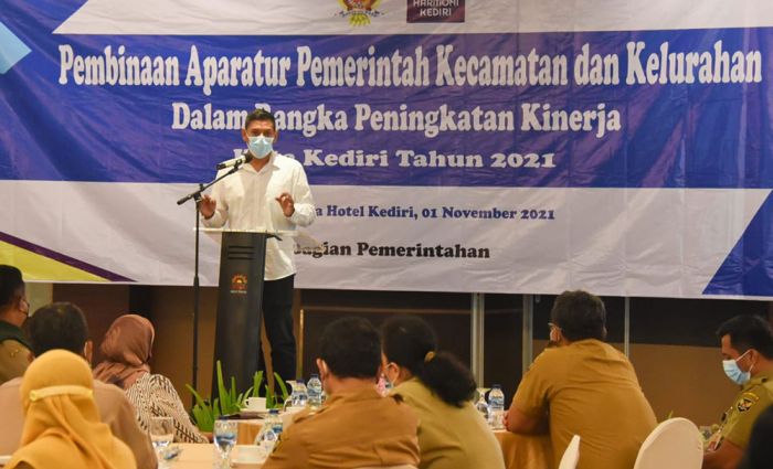 Wali Kota Kediri: Aparatur Kecamatan dan Kelurahan Harus Menjaga Etika dan Perilaku