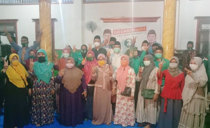 Bertemu Gus Muhdlor, Ibu-ibu Muslimat Porong Apresiasi Program Sejahterakan Guru Ngaji