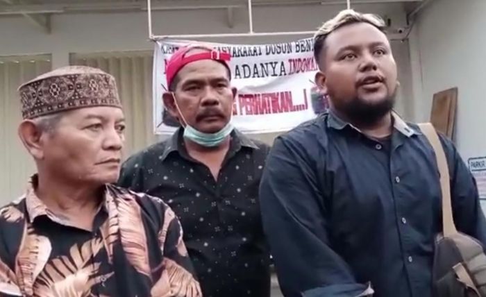 Warga Kembali Gelar Aksi Tolak Minimarket Modern di Pacet Mojokerto