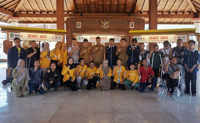 Pemkot Pasuruan Beri Bantuan Sembako dan Gerobak Usaha untuk Penyandang Disabilitas