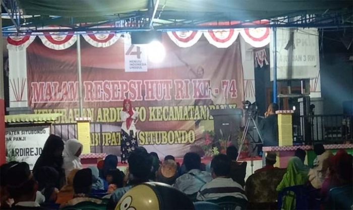 Tahfidz Cilik Bikin Kagum Saat Resepsi HUT Kemerdekaan ke-74 di Kelurahan Ardirejo Situbondo