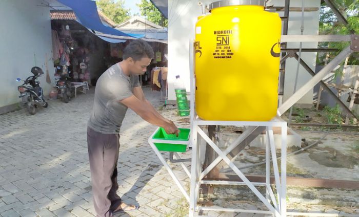 Pemkab Pamekasan Sediakan Tempat Cuci Tangan di Semua Pasar Tradisional