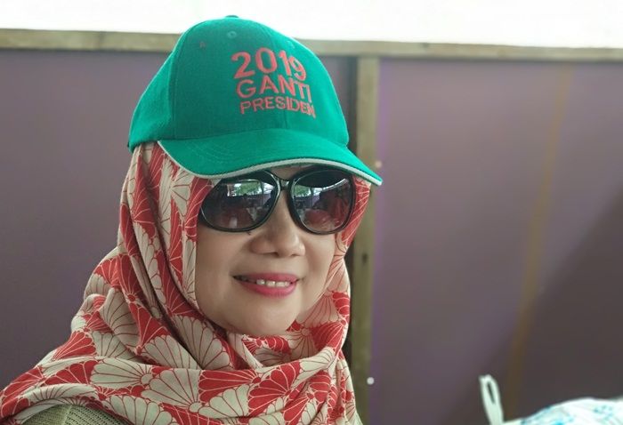 Masyarakat Pacitan Berburu Atribut #2019GantiPresiden