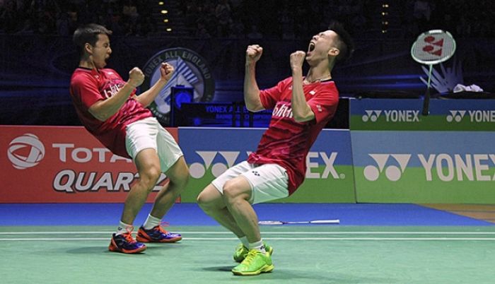 ​Menang di All England, Kevin-Markus Banjir Ucapan Selamat dari Pejabat Negara