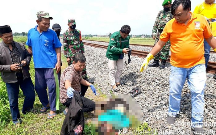 Berjalan di Rel, Seorang Pemuda di Jombang Tewas Tersambar Kereta Api