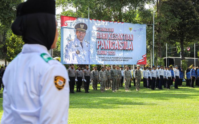 Peringati Hari Kesaktian Pancasila, Pemkot Kediri Gelar Upacara Bendera