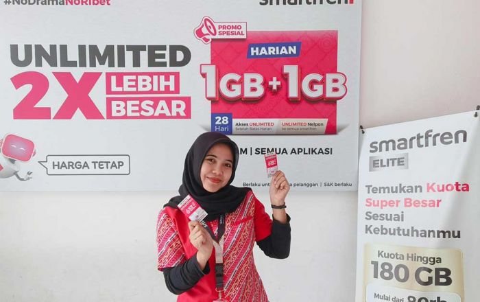 Paket Unlimited Nonstop Diminati Masyarakat, Smartfren Kembali Luncurkan Bonus Hingga 45 GB