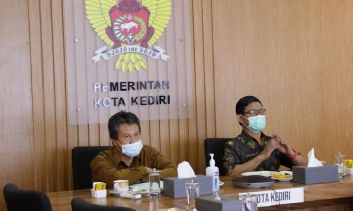 ​Pemkot Kediri Ikuti Rapat Koordinasi Pemberantasan Korupsi Terintegrasi