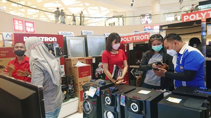 Sambut Nataru 2022, UFO Electronics Gelar Pameran di Tunjungan Plaza 3